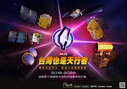 「探索太空─台灣也是天行者」政策溝通電子單張文宣