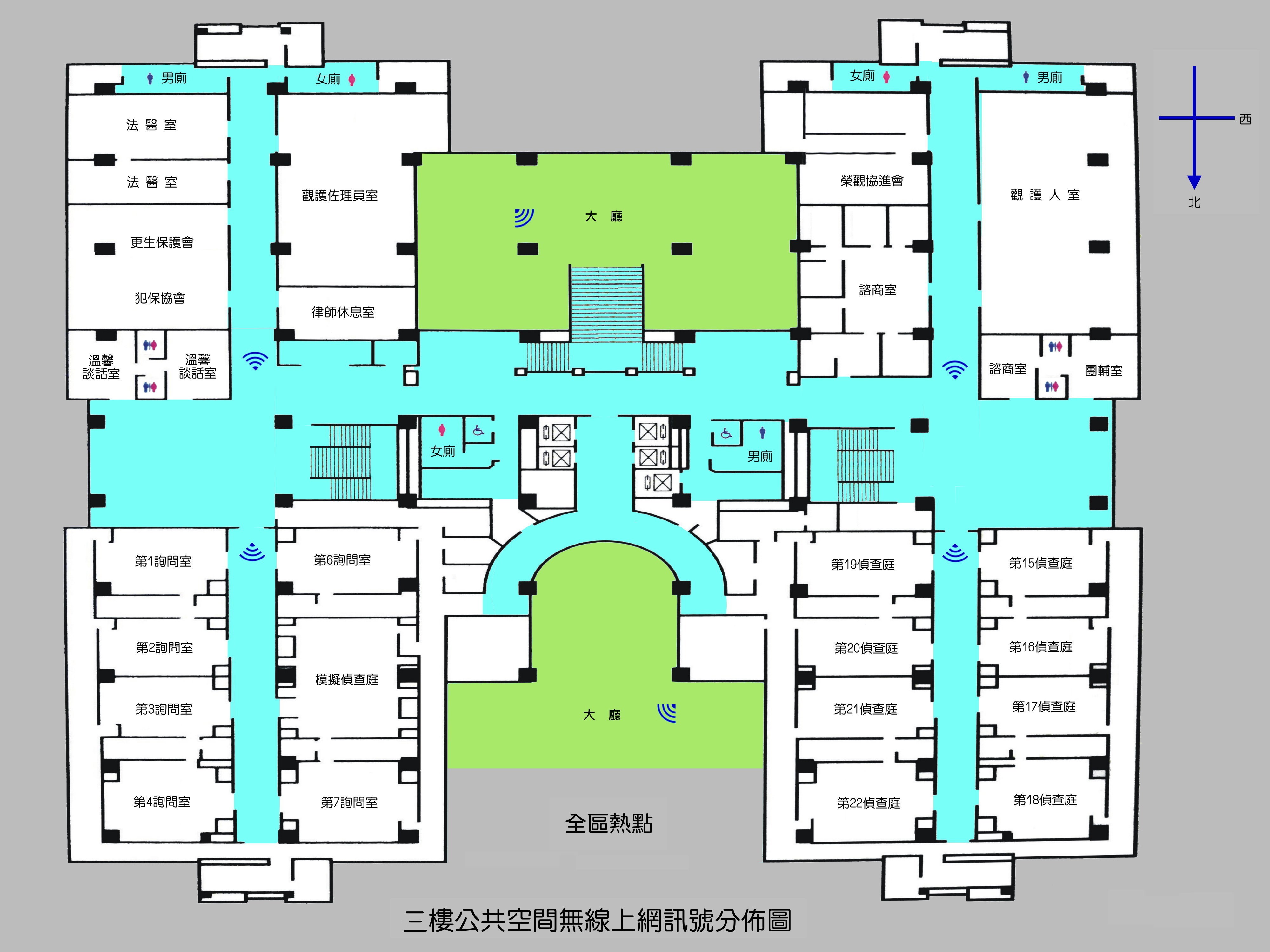 3f-wifi平面圖