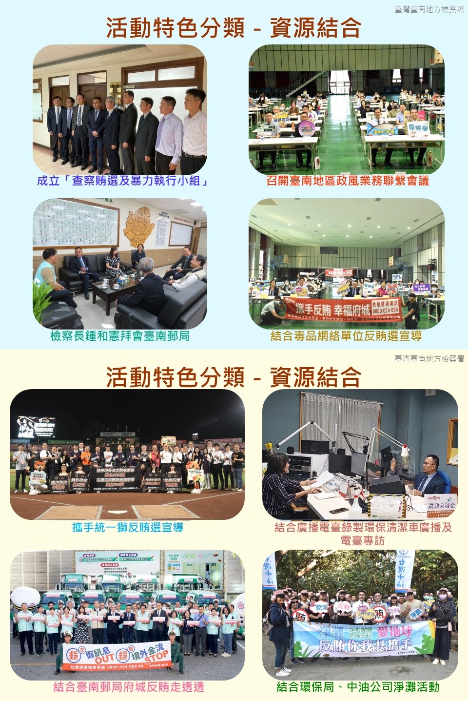 06.「第十六任總統副總統及第十一屆立法委員選舉」反賄選宣導－資源結合